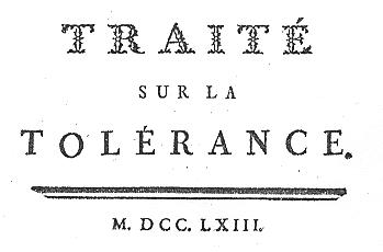 Voltaire - Tolrance 1